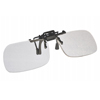 +2.25 Clip On & Flip Up Small Clear Magnifying Reading Glasses - Click Image to Close